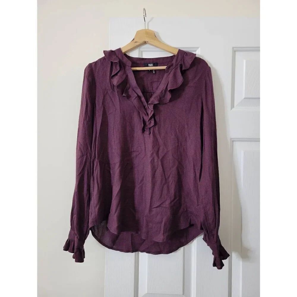 Paige Ruffle Blouse S